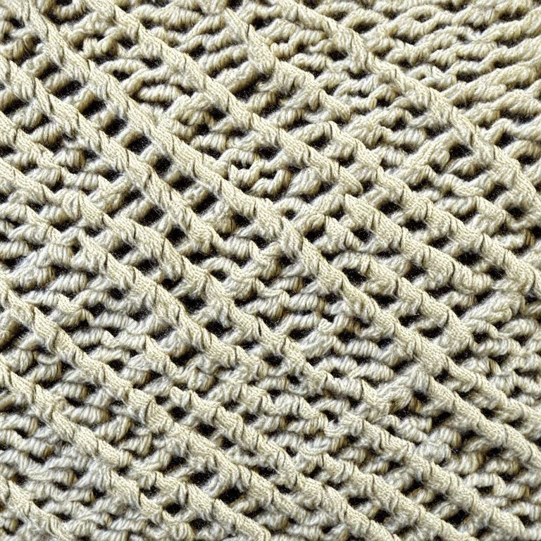 fabric texture tweed macrame