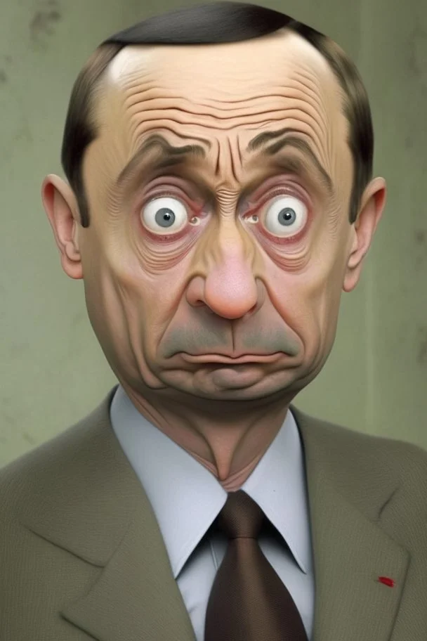 putin as mr bean