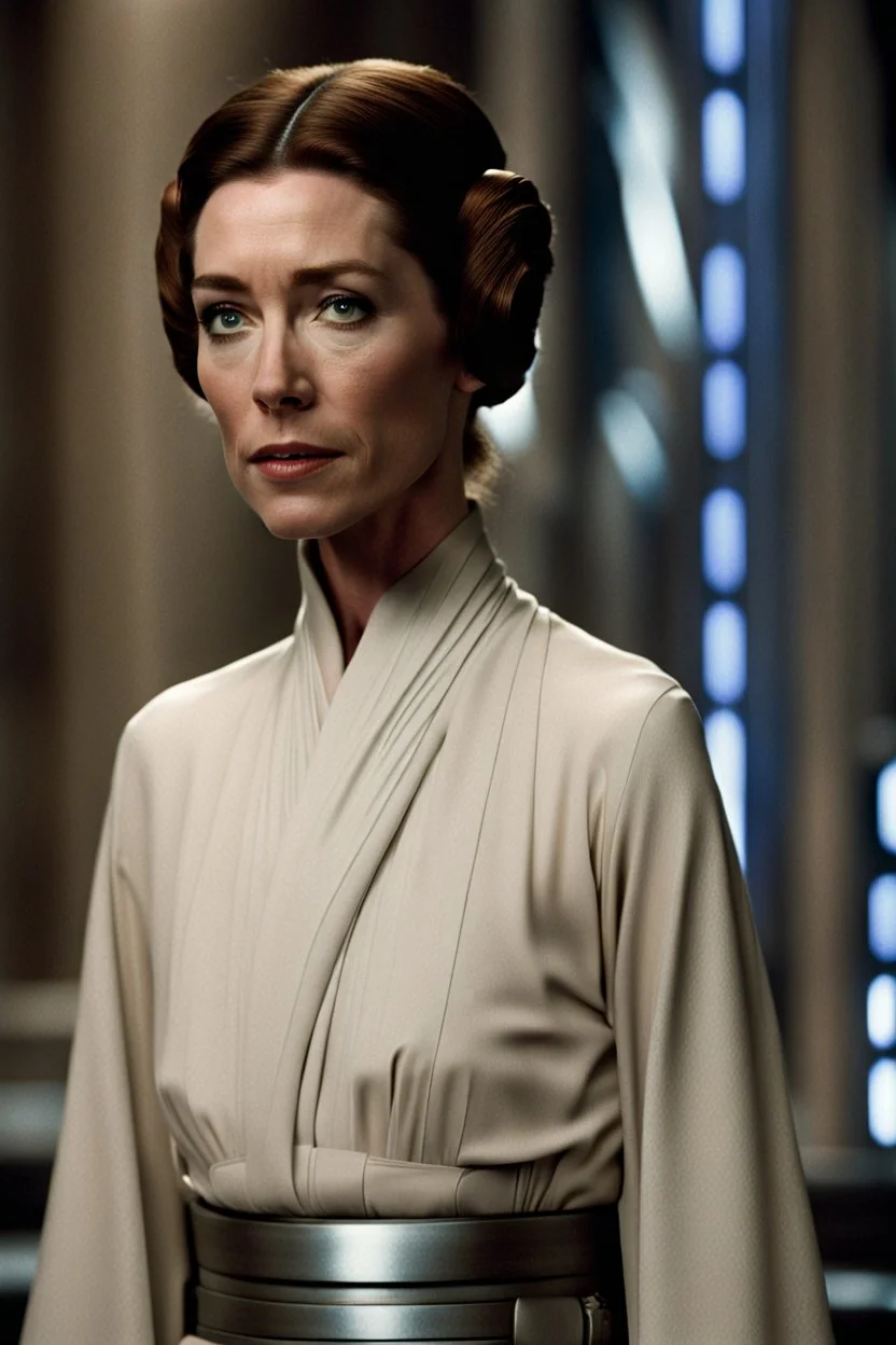 Julianne Nicholson is Princess Leia in her iconic scene