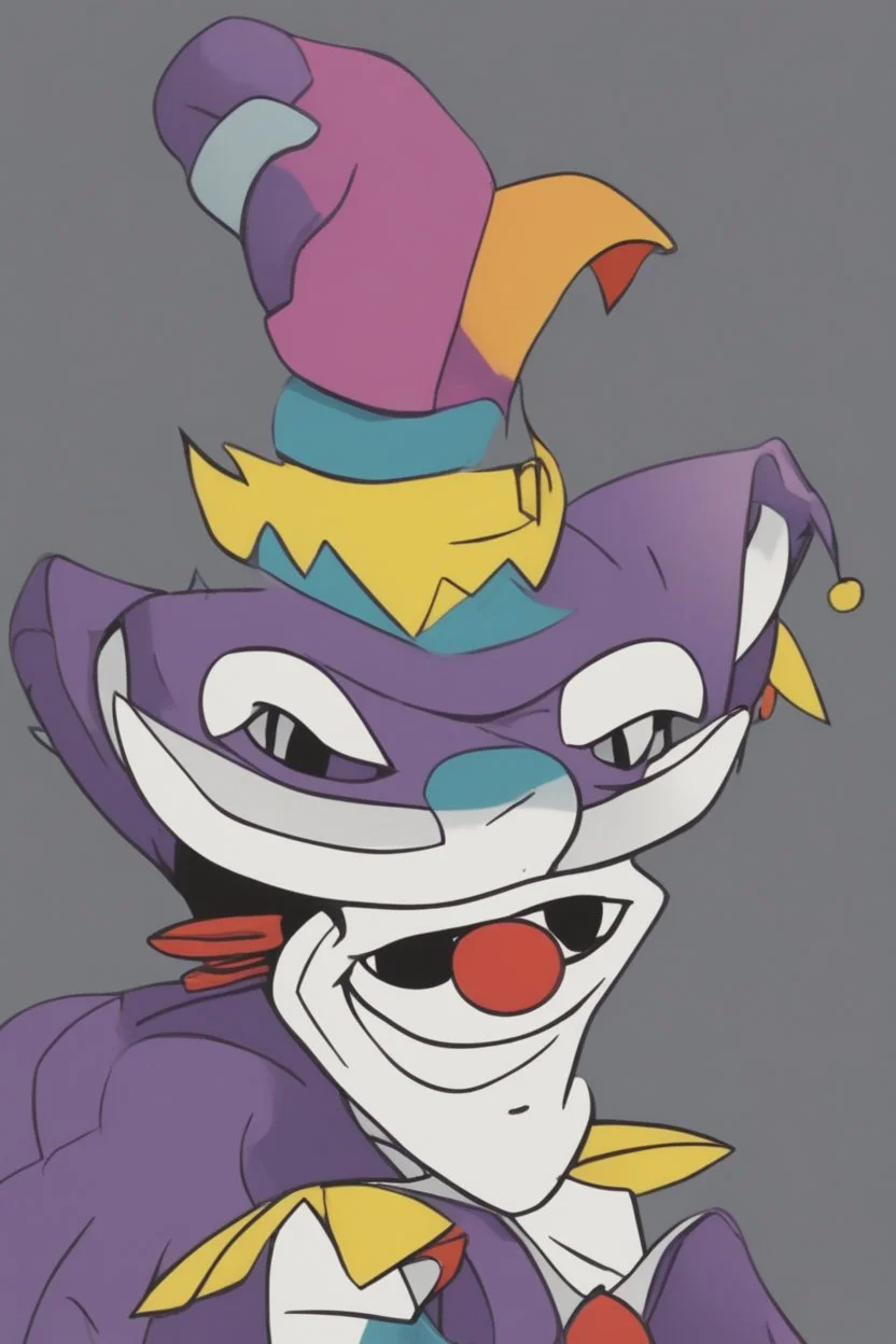 A jester hat if drawn for nickelodeon in the 1990s