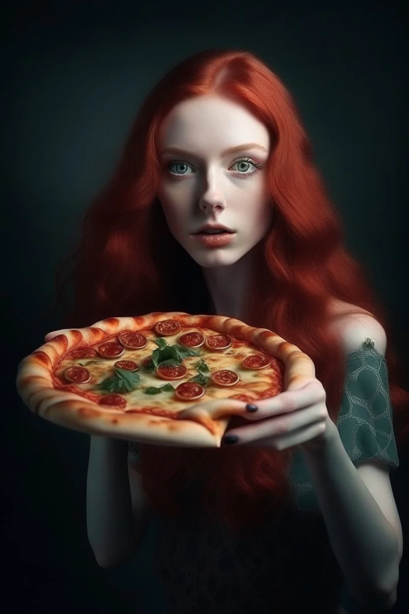 If pizza was a woman