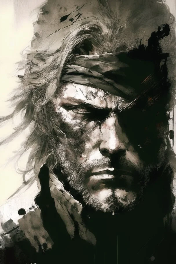 Portrait of The End, from Metal Gear 3