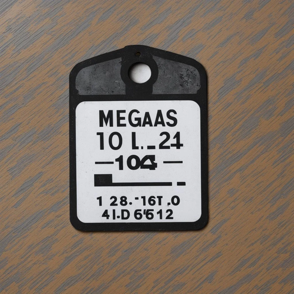 Megapass toll tag used at Megacity One to visit the Judge hall, Corridor 126 or C-126,