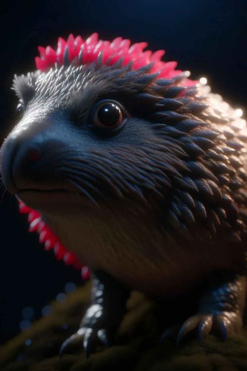 Comet animal ,3d 4k octane render, smooth, sharp focus, highly detailed, unreal engine 5,