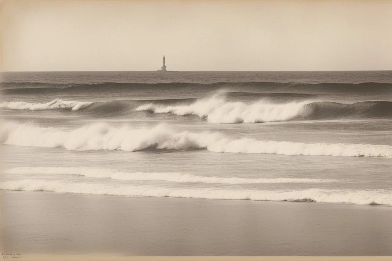 [VOYAGE ART DÉCO (1925)] landifornia: the beach at biarritz with surfing waves