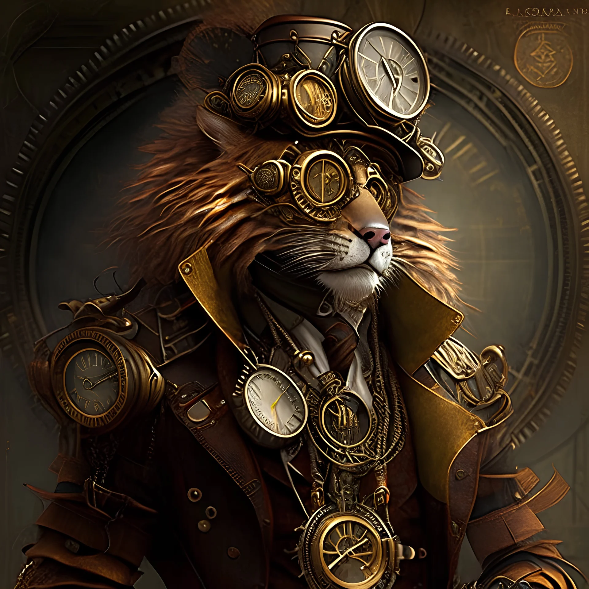 leo steampunk style