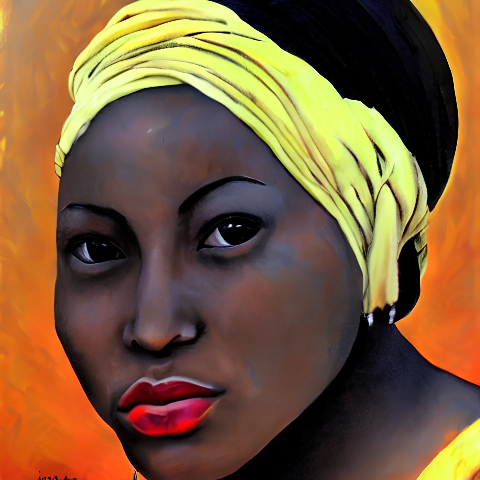 African woman