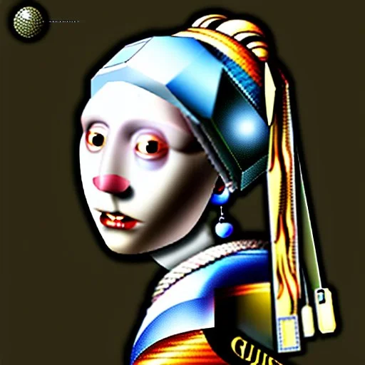 Robot With a Pearl Earring