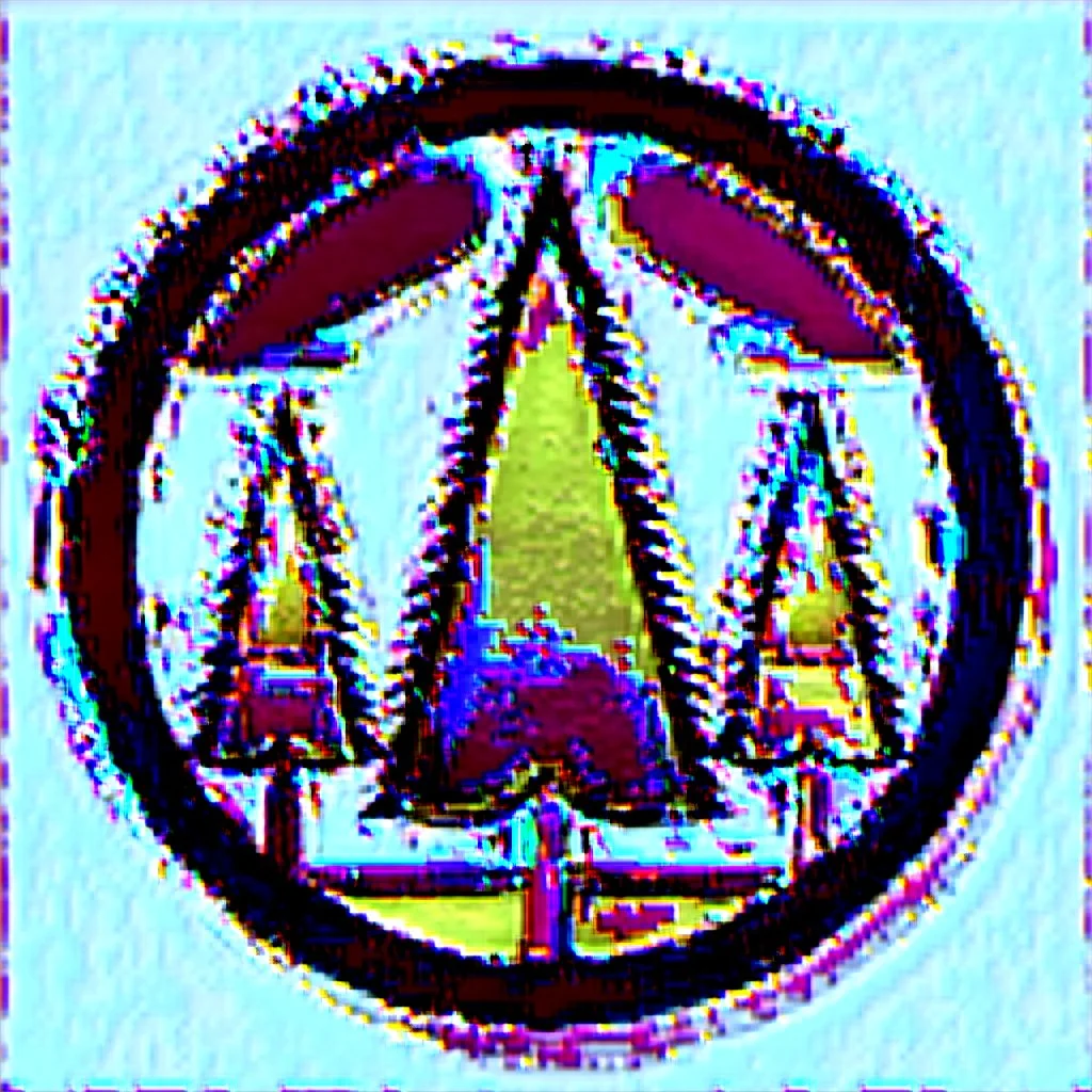 woods pine tree icon