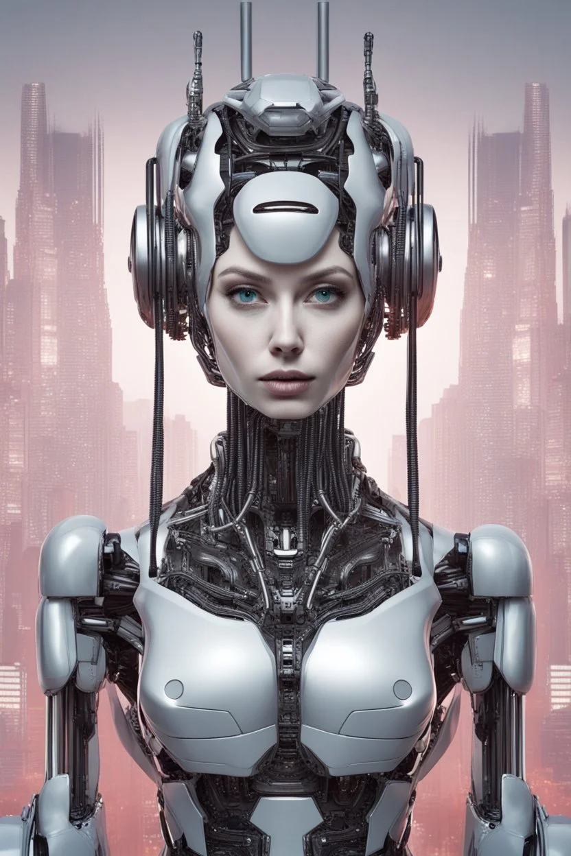 FANTASTIC ROBOT WOMAN FUTURISTIC REAL ARTIFICIAL INTELLIGENCE