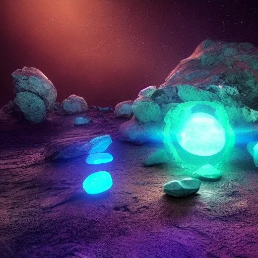 hedjuk, crystalline, renderin, room, cosmic, opalescent, 100mm, opalescent, gemstones, crystals,unworldly rocks, moss,bright,glowing objects,glass,space suit, atmospheric, realistic, cinematic lighting,unreal engine 5,LMS,3D digital art,