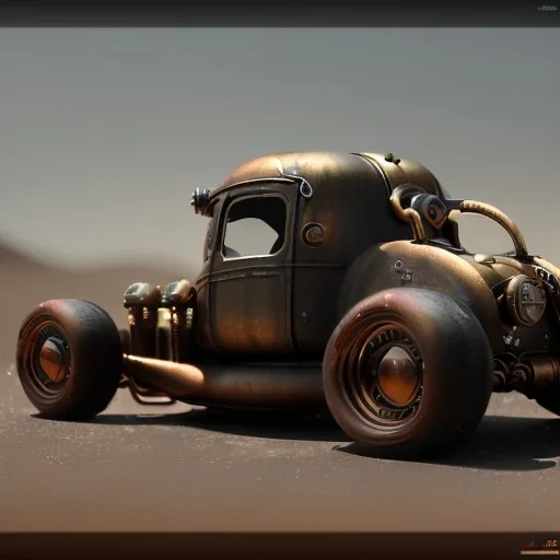 steam punk themed hot rod