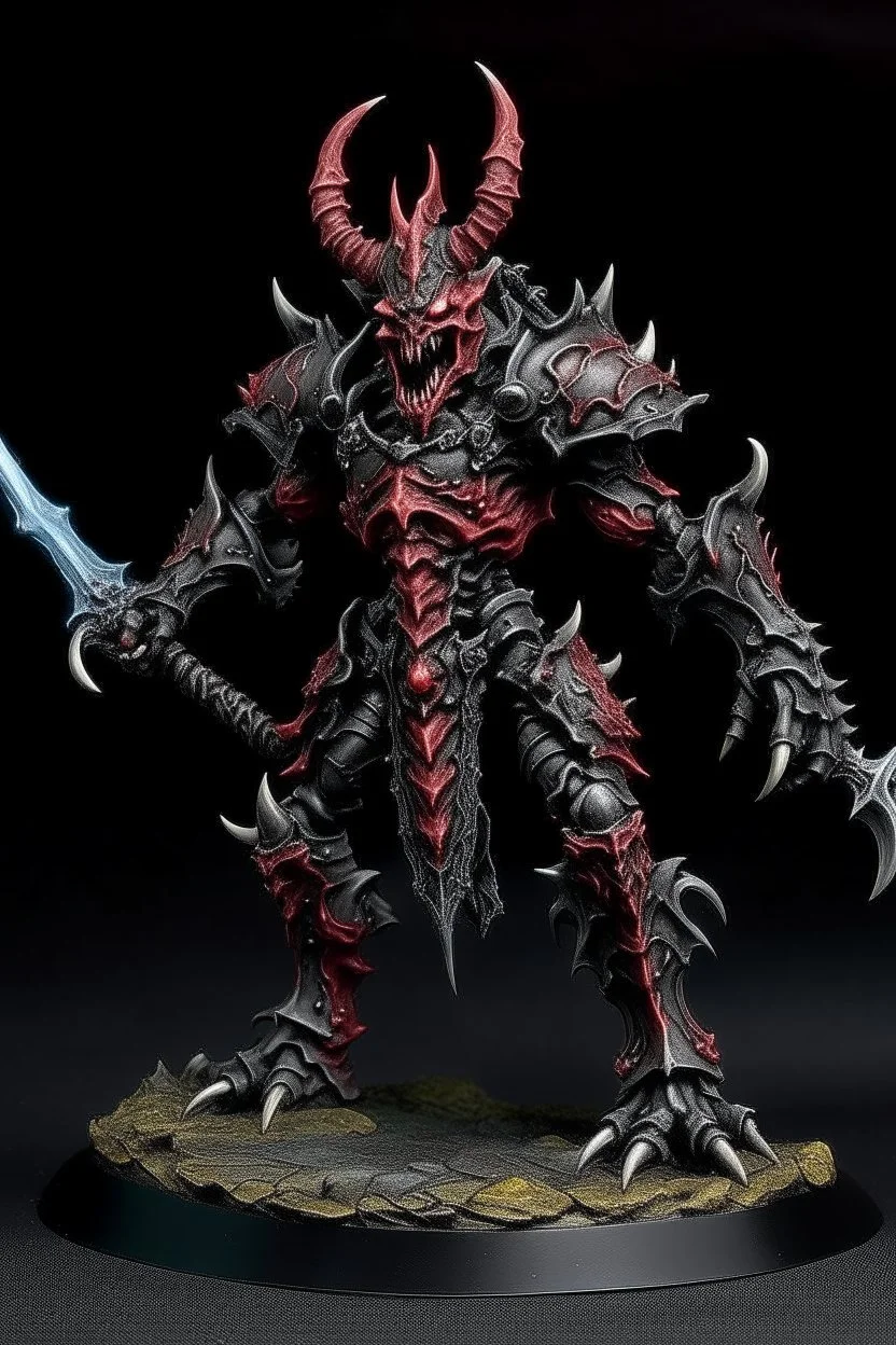 abyssal demon humanoid beastial knight