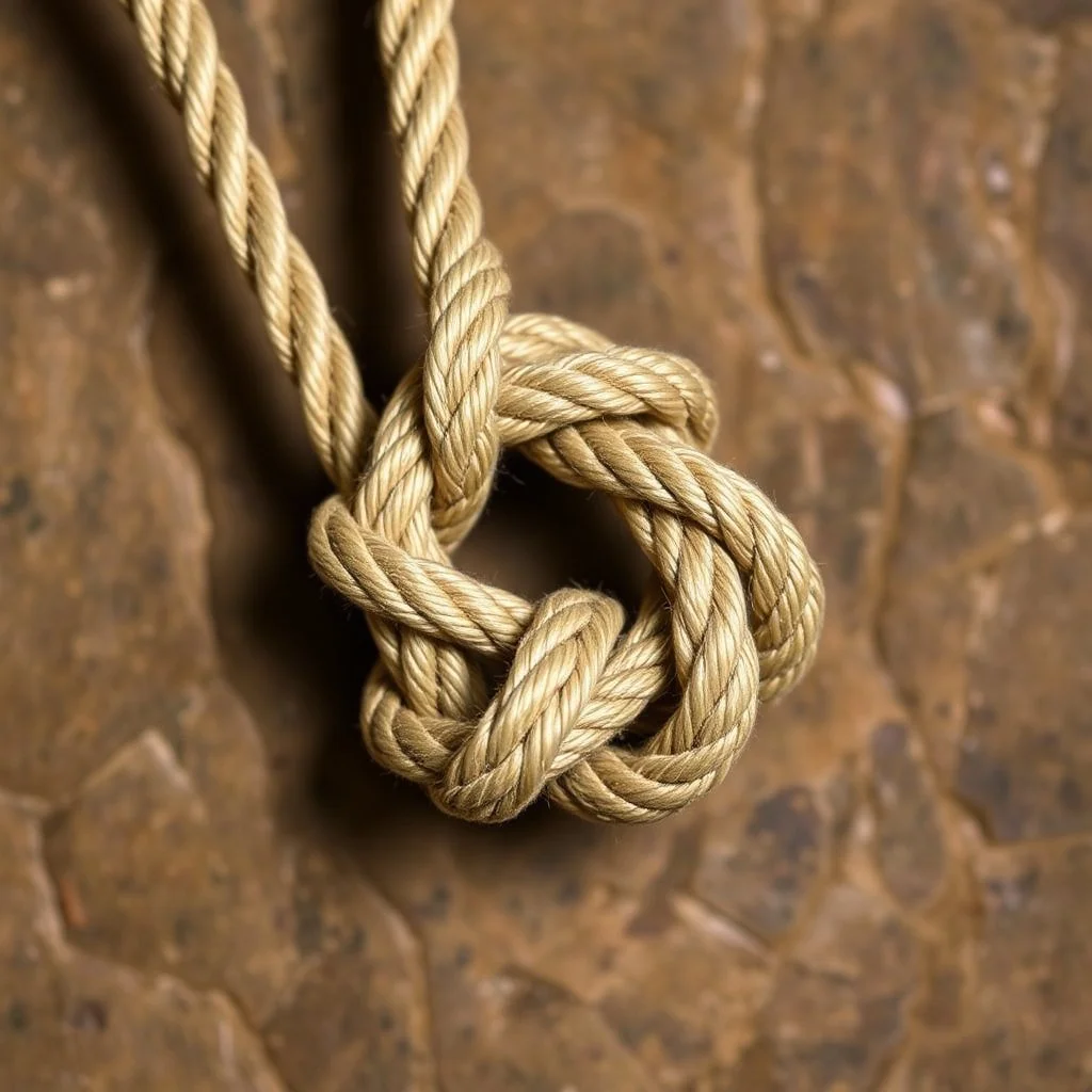 A bowline knot
