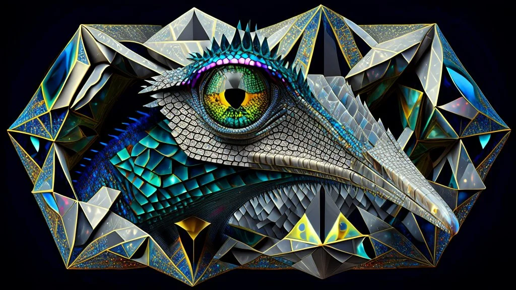 impossible hypercubus jeweled paradox geometry amorphous troodon with many eyes