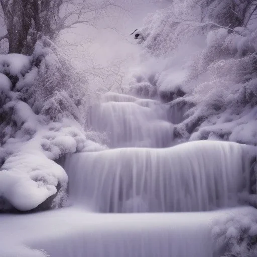 smooth hyper realistic, beautiful Japanese snow flower in crown, pale colors, dark cosmos background, cat еye, extremely sharp detail, finely tuned detail, ultra high definition, 8 k, unreal engine 5, ultra sharp focus, accurate sword wings, positive smile, lot of details, fit within portrait, Ambiance winter, perfect composition, perfect hair, perfect hands, finger up gestures