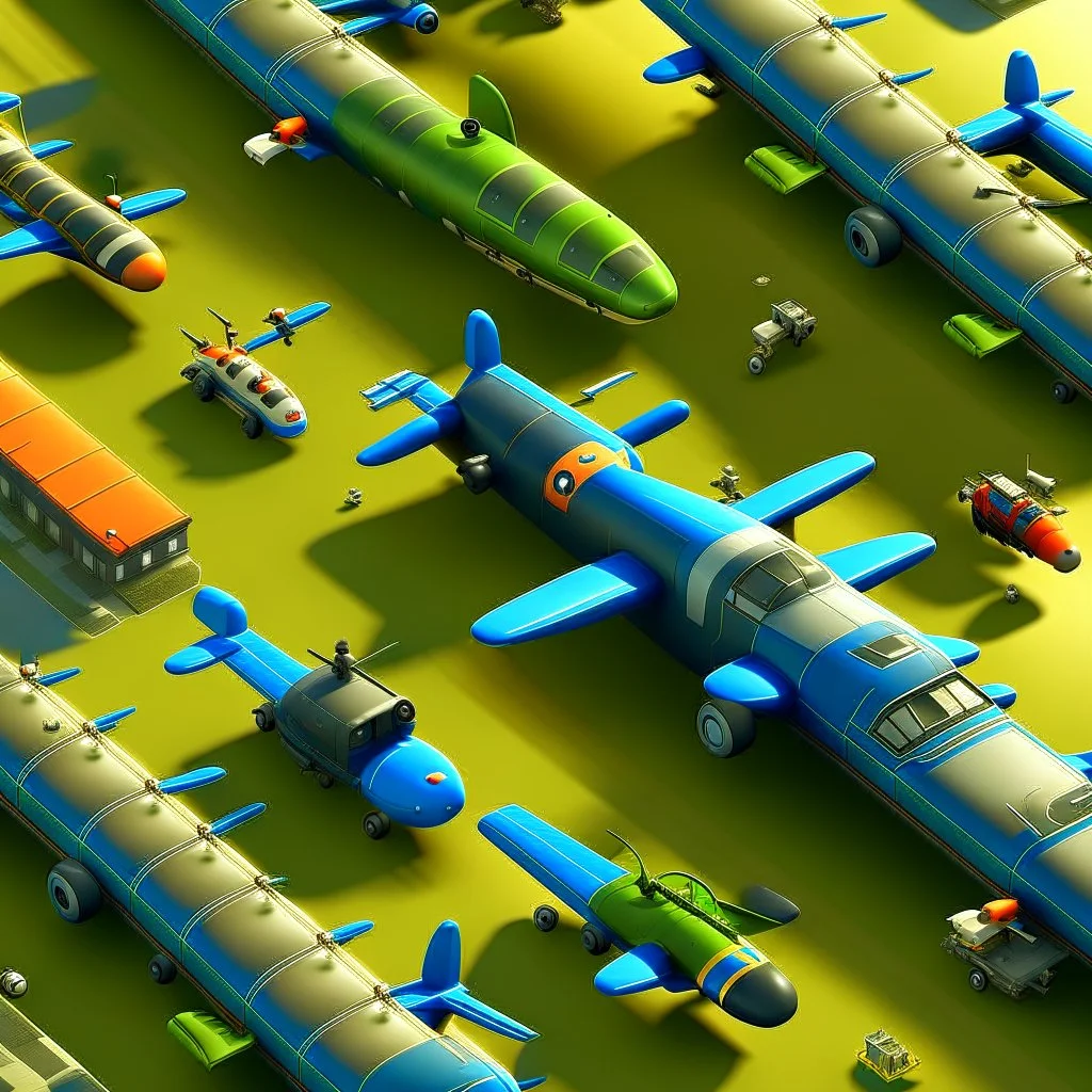 planes 2d top down