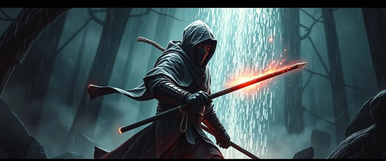 It whispereth deep through bone and brain, And melteth fear to silver rain! ninja doctor in the wild