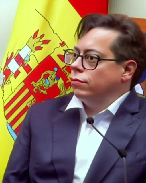 Caricatura del retrato de Gustavo Petro, jóven, presidente de Colombia, finamente detallada, hiper realista, 8k