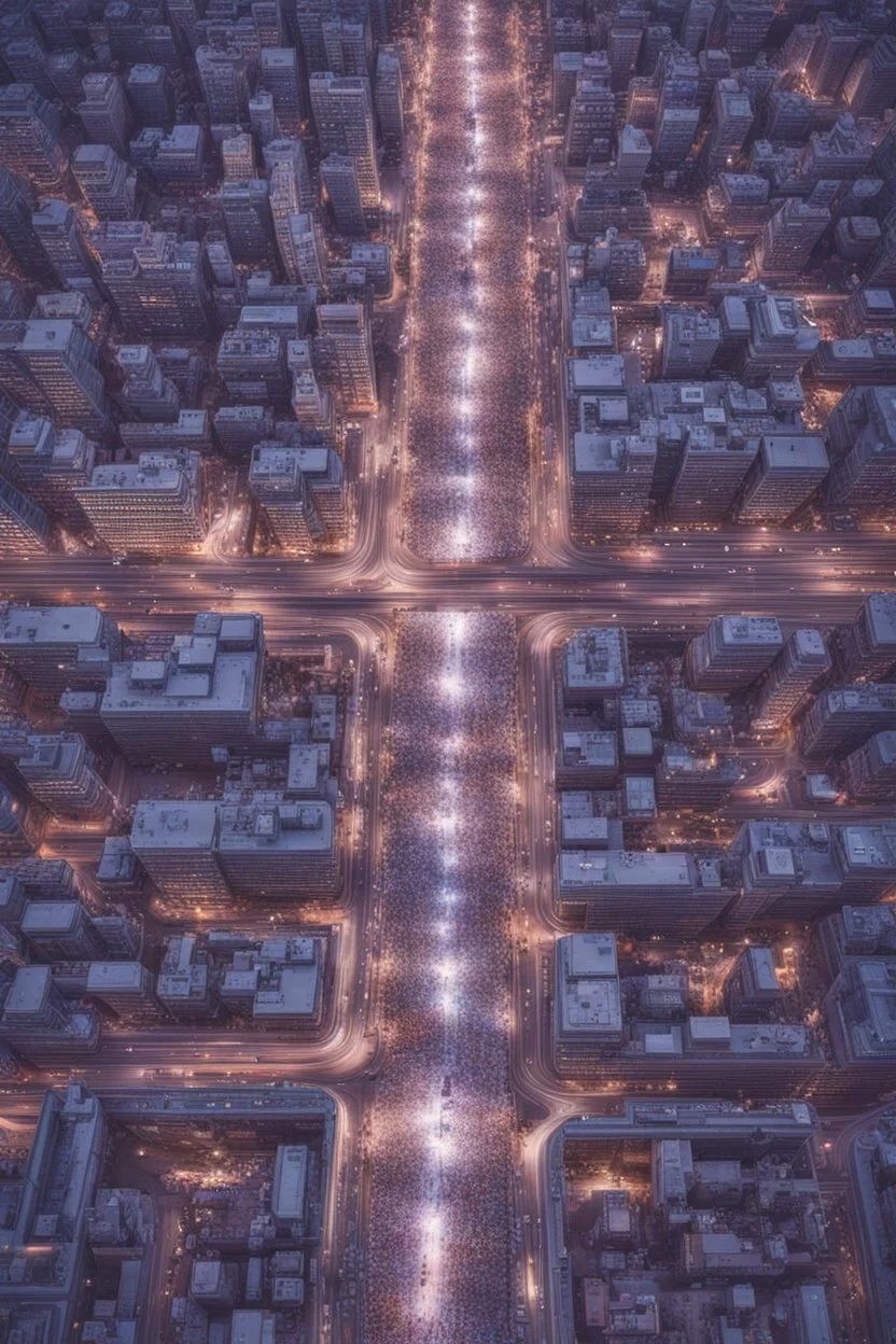 aerial view photo of a city that is made up from electronic components such as capacitors and microchips