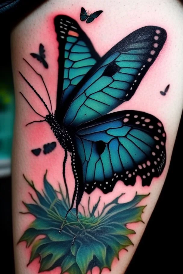 pipevine swallowtail tattoo