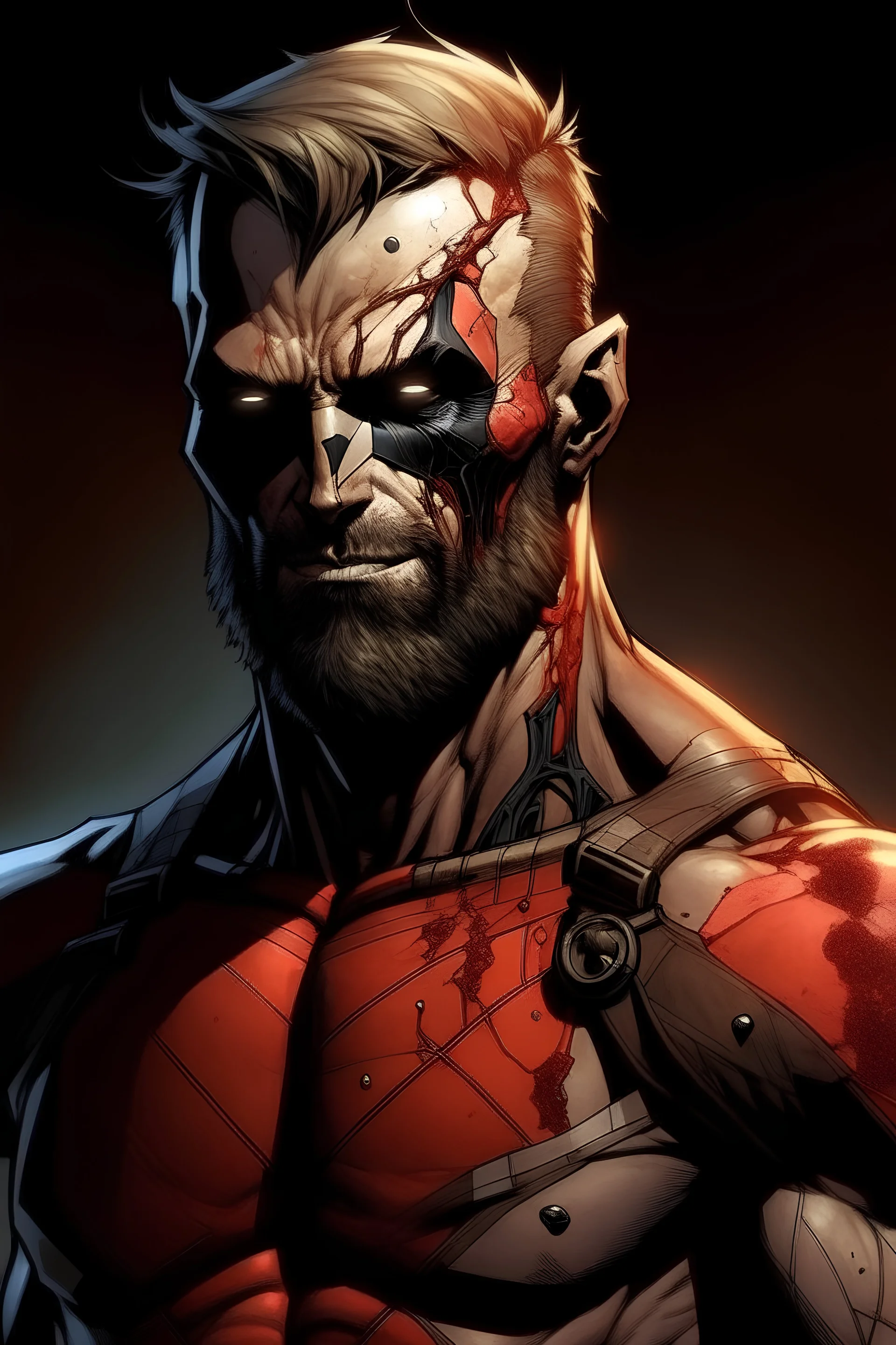 Gustav Kirchhoff transformado en dead pool