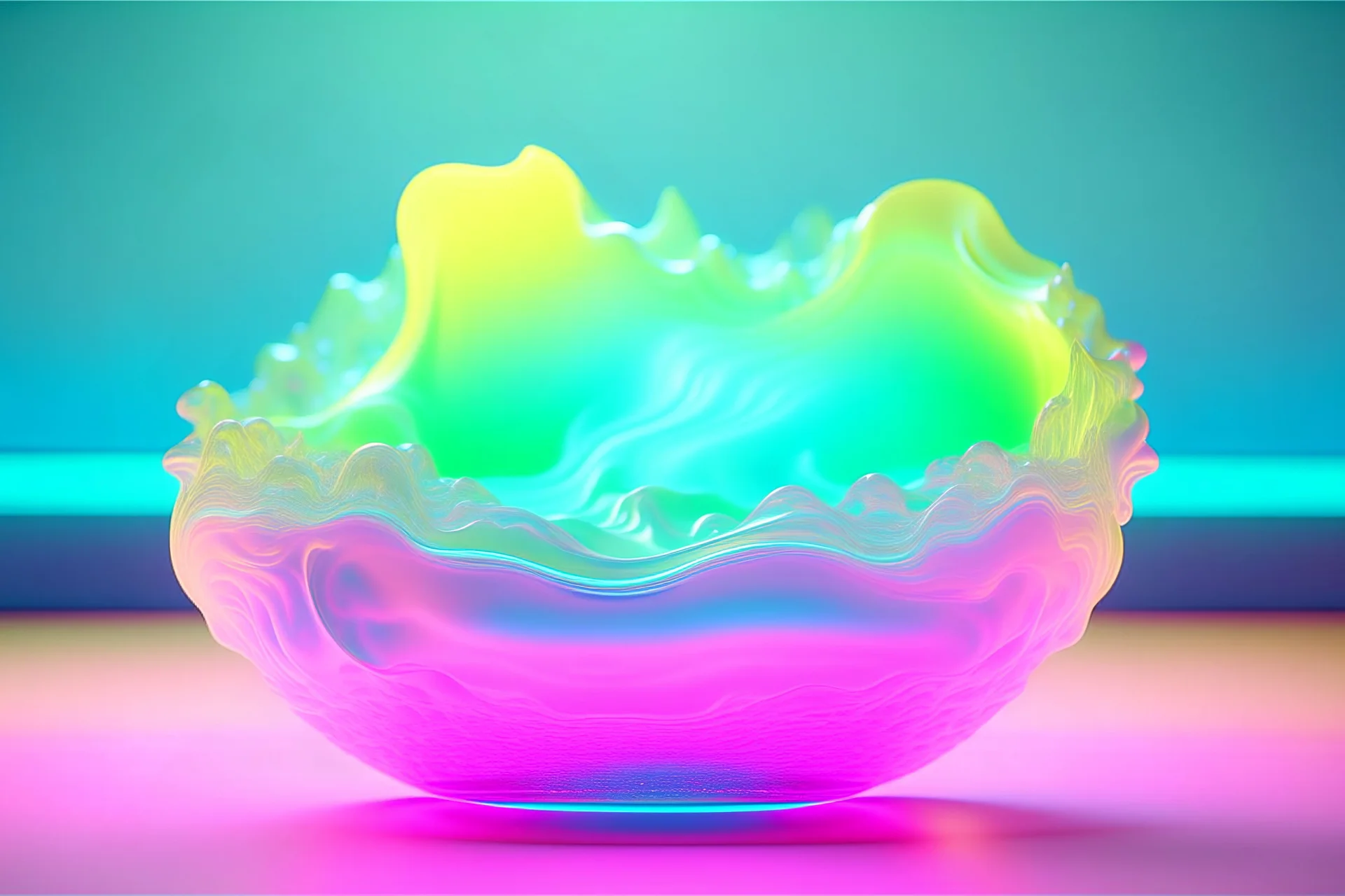 atlantic sea topographic digital background, A light colored surface, in the style of fluid glass sculptures, octane render, rainbowcore, hyperrealistic precision, transparent/translucent mediu