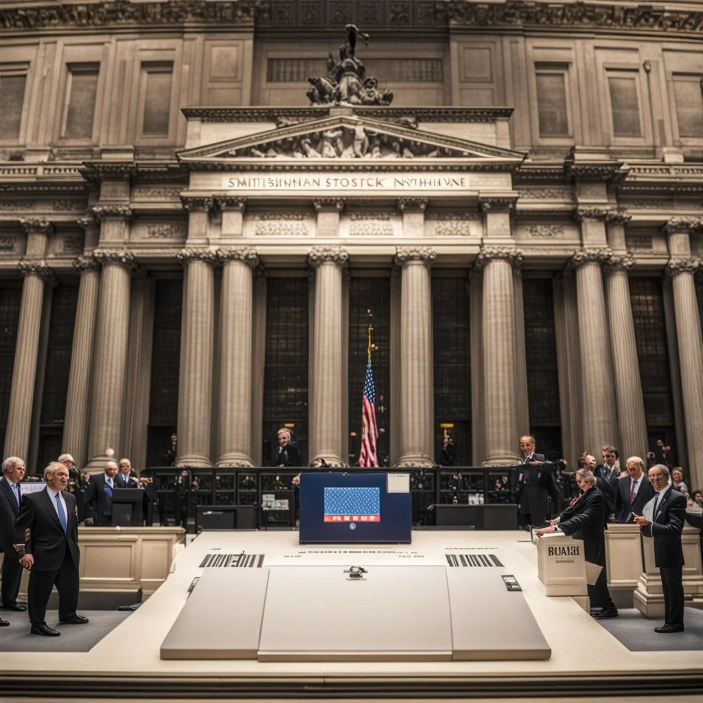 The New York Stock Exchange merges with the Smithsonian Institution.