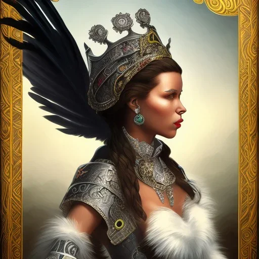 black queen of crows feather throne