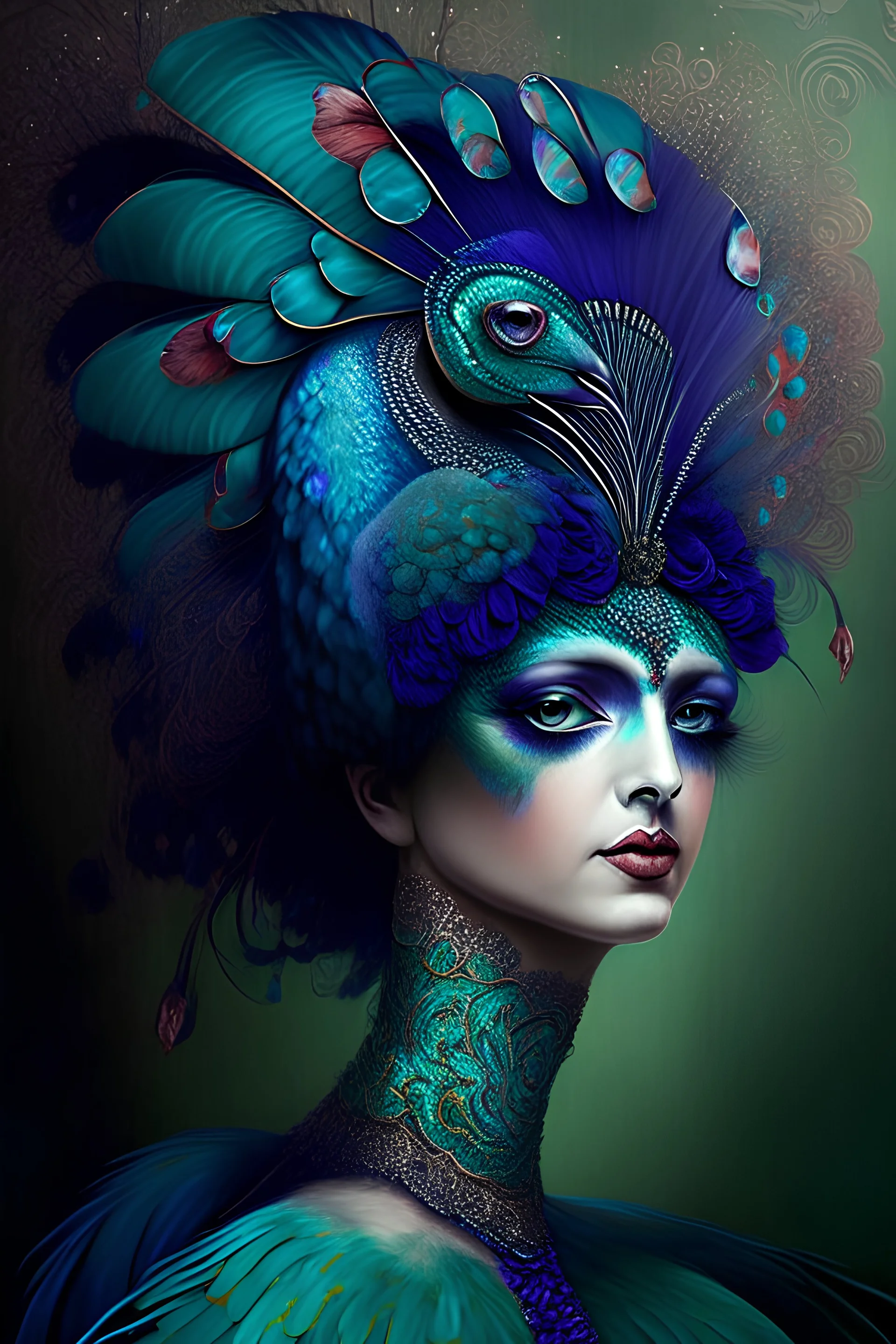 Peacock Lady