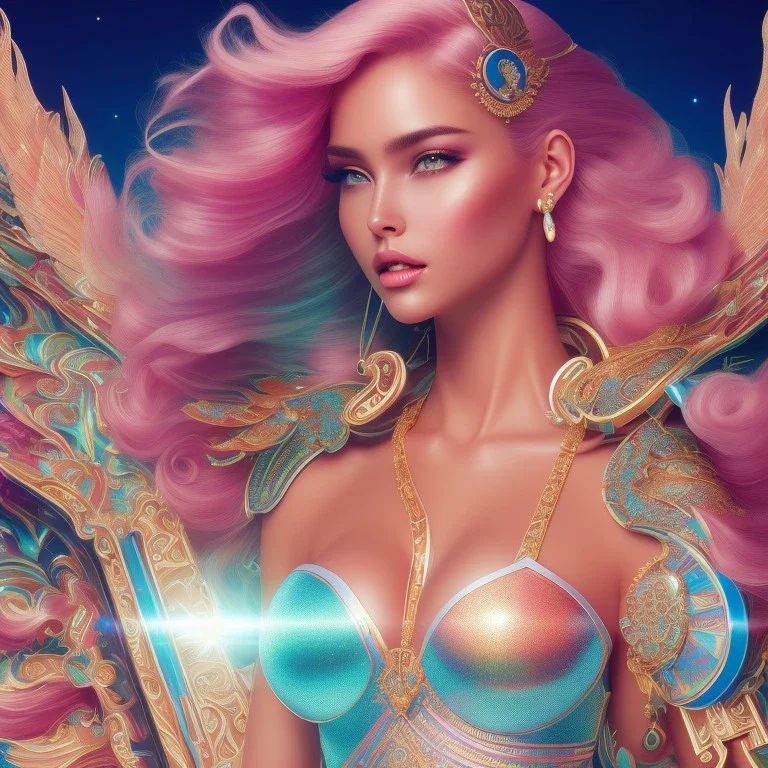 sexy, beautiful, young woman, detailed gorgeous face, vaporwave aesthetic, synthwave, colorful, psychedelic, artstation, concept art, smooth, extremely sharp detail, finely tuned detail, ultra high definition, 8 k, unreal engine 5, ultra sharp focus, illustration, art by artgerm mary dimova, jim lee, greg rutkowski and alphonse mucha