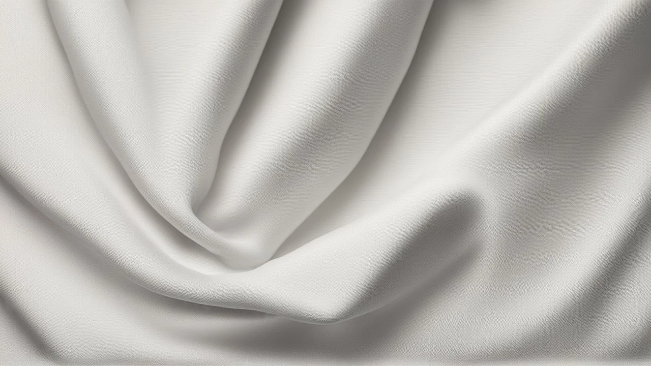 Hyper Realistic white jeans fabric with vignette effect