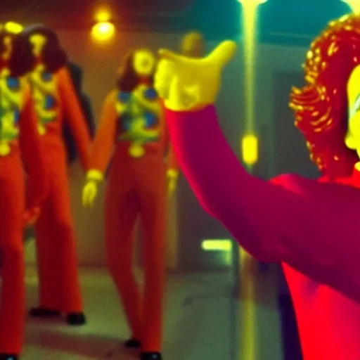 Saturday Night Fever Dream starring Ronald McDonald