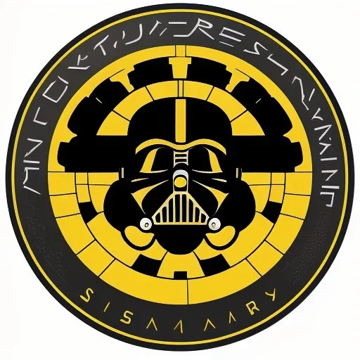 embossed Star Wars Logo