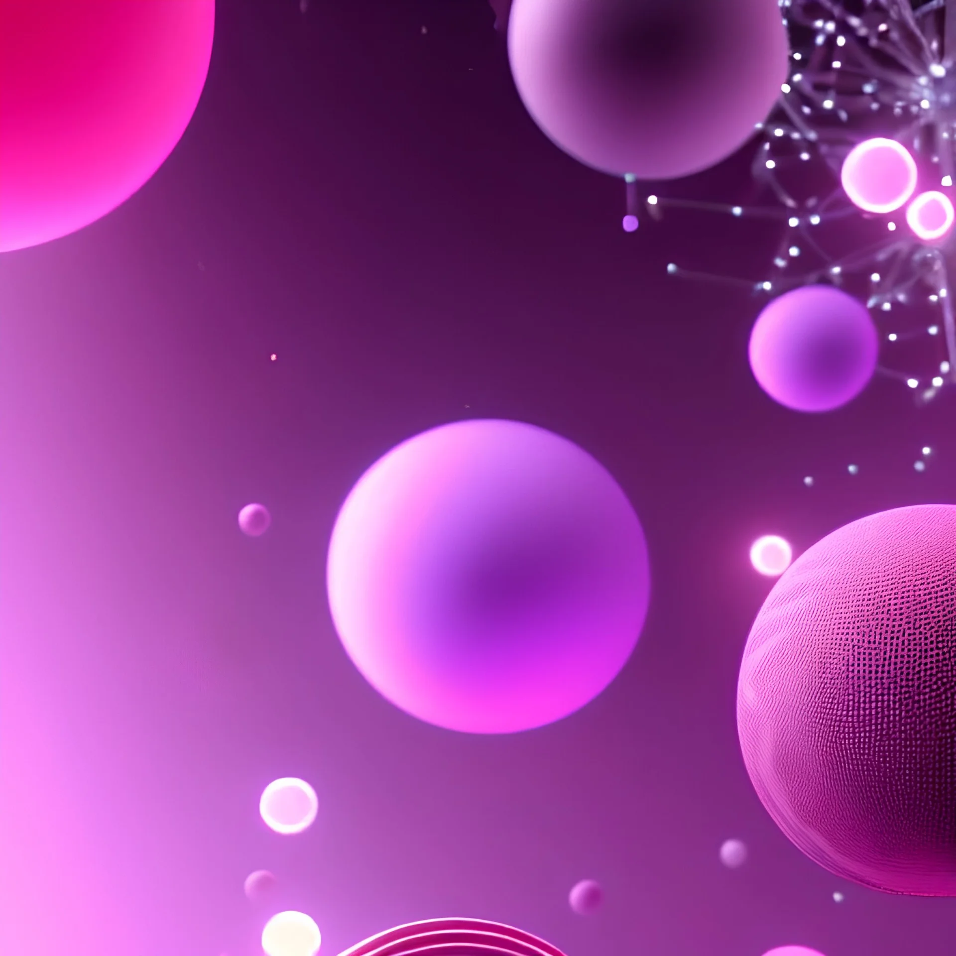 Light pink HD 4K Unreal Engine 5 wallpaper background bokeh