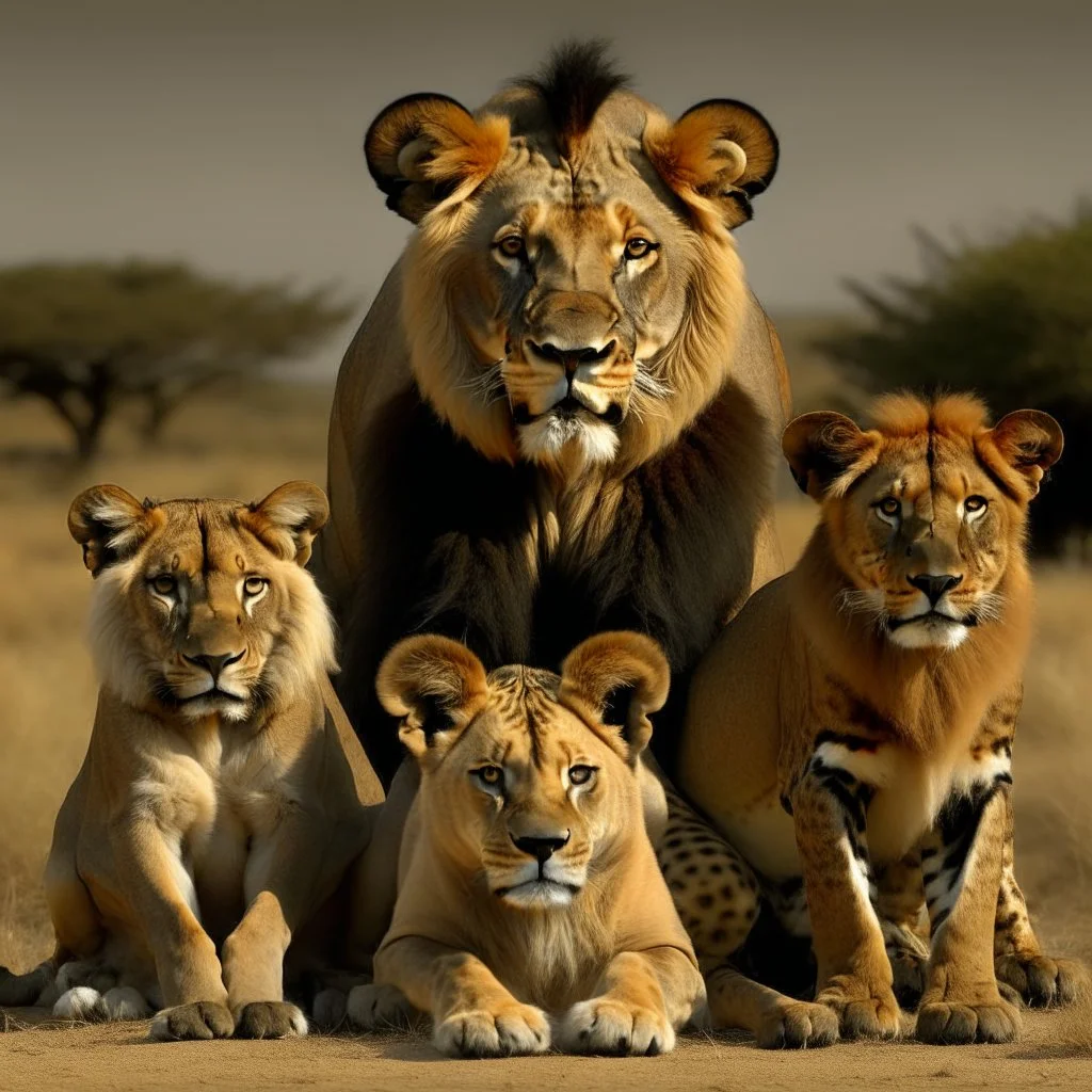 big 5 wildlife animals