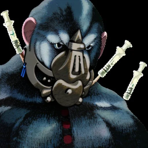 Ape earing Bane mask