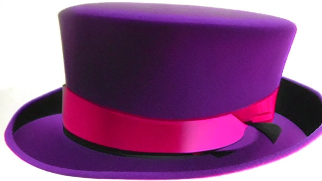 Purple and Red Tophat