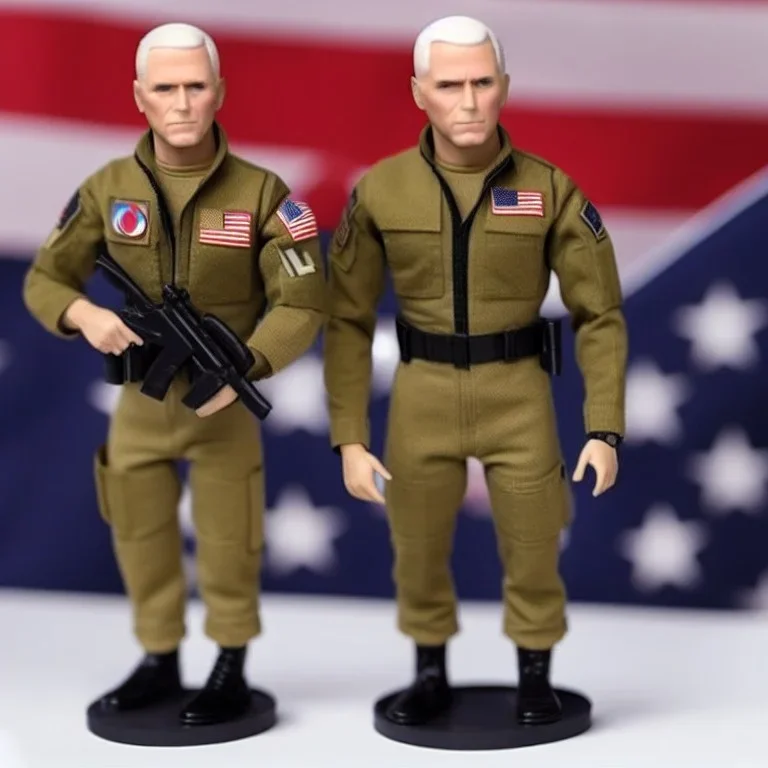 Mike Pence GI Joe Doll