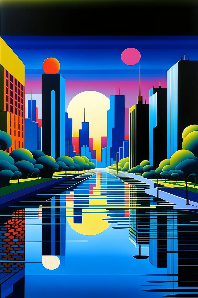 acceptance in the style of Hiroshi Nagai