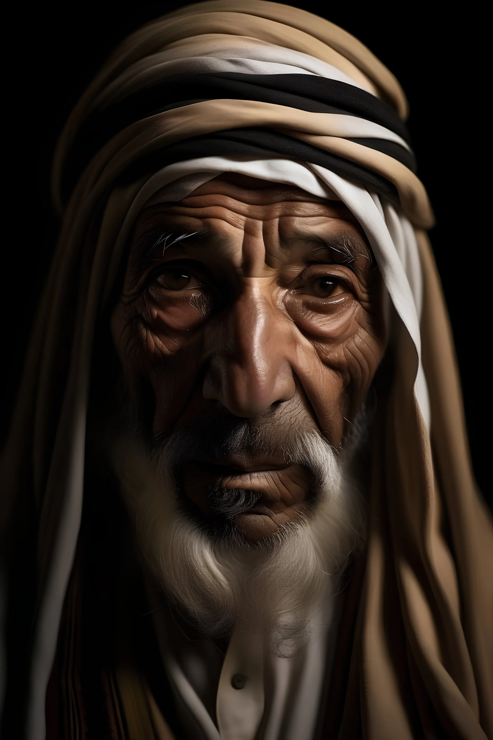 60 year old beduin emir