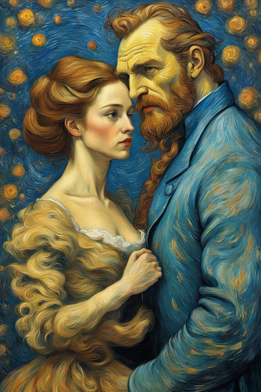 beauty and the beast, Portrait of Van Gogh