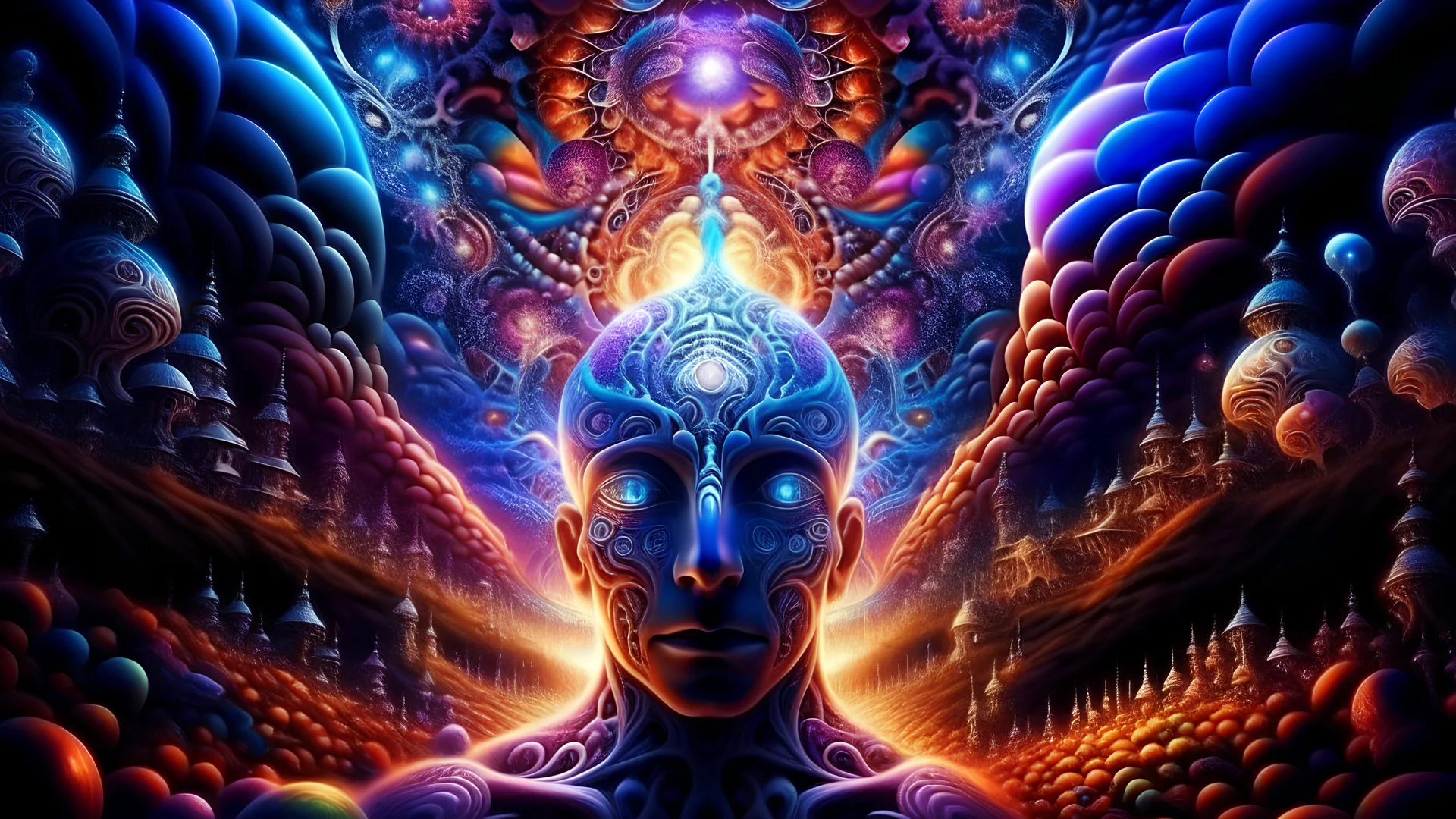 Awakening Trippy DMT interdimensional universe