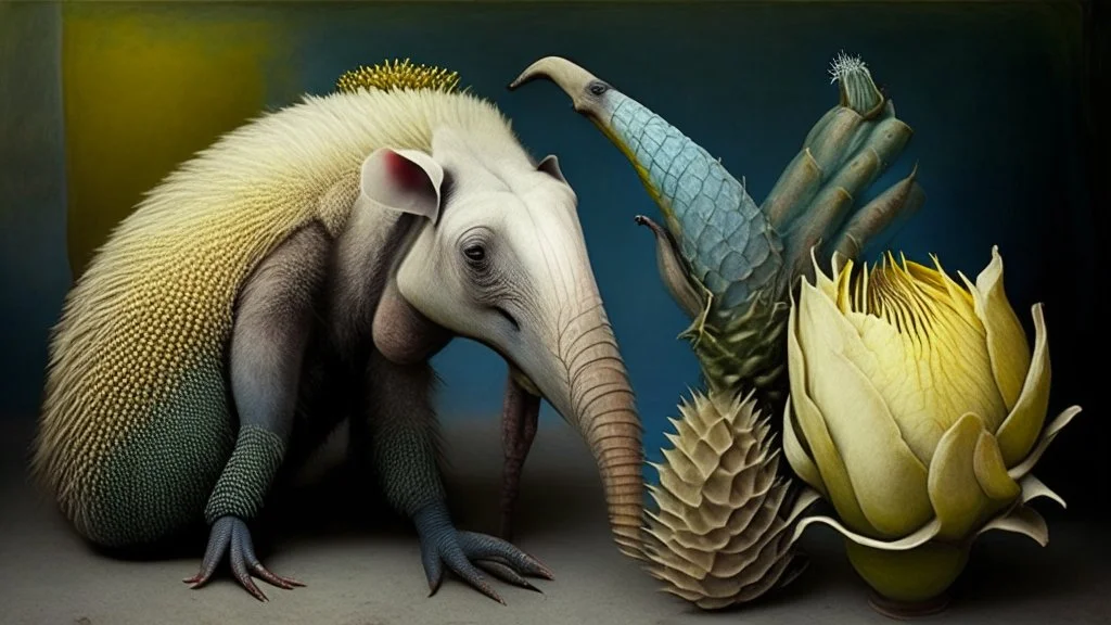 You dream that you have been assigned to care for an anteater and an artichoke