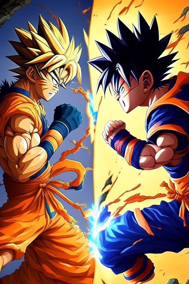 Naruto VS Goku