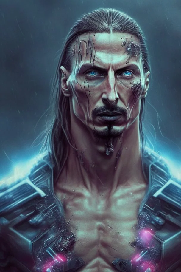 Zlatan as a Terminator Cyborg