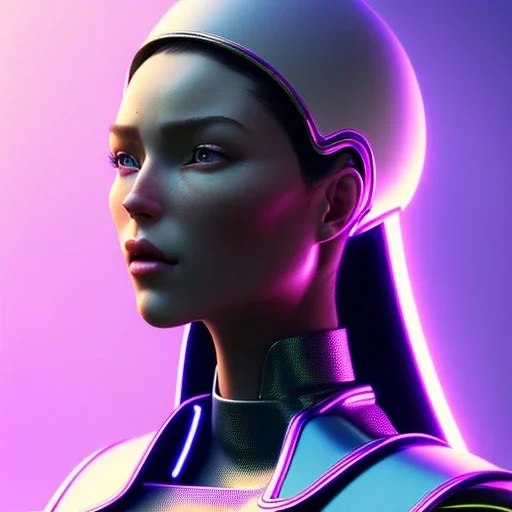 woman, rounded face, round helmet, retro futuristic, latex coat, vibrant color, highly detailed, art stations, concept art, smooth, unreal engine 5, god rays, ray tracing, RTX, lumen lighting, ultra detail, volumetric lighting, 3d, finely drawn, high definition, high resolution.