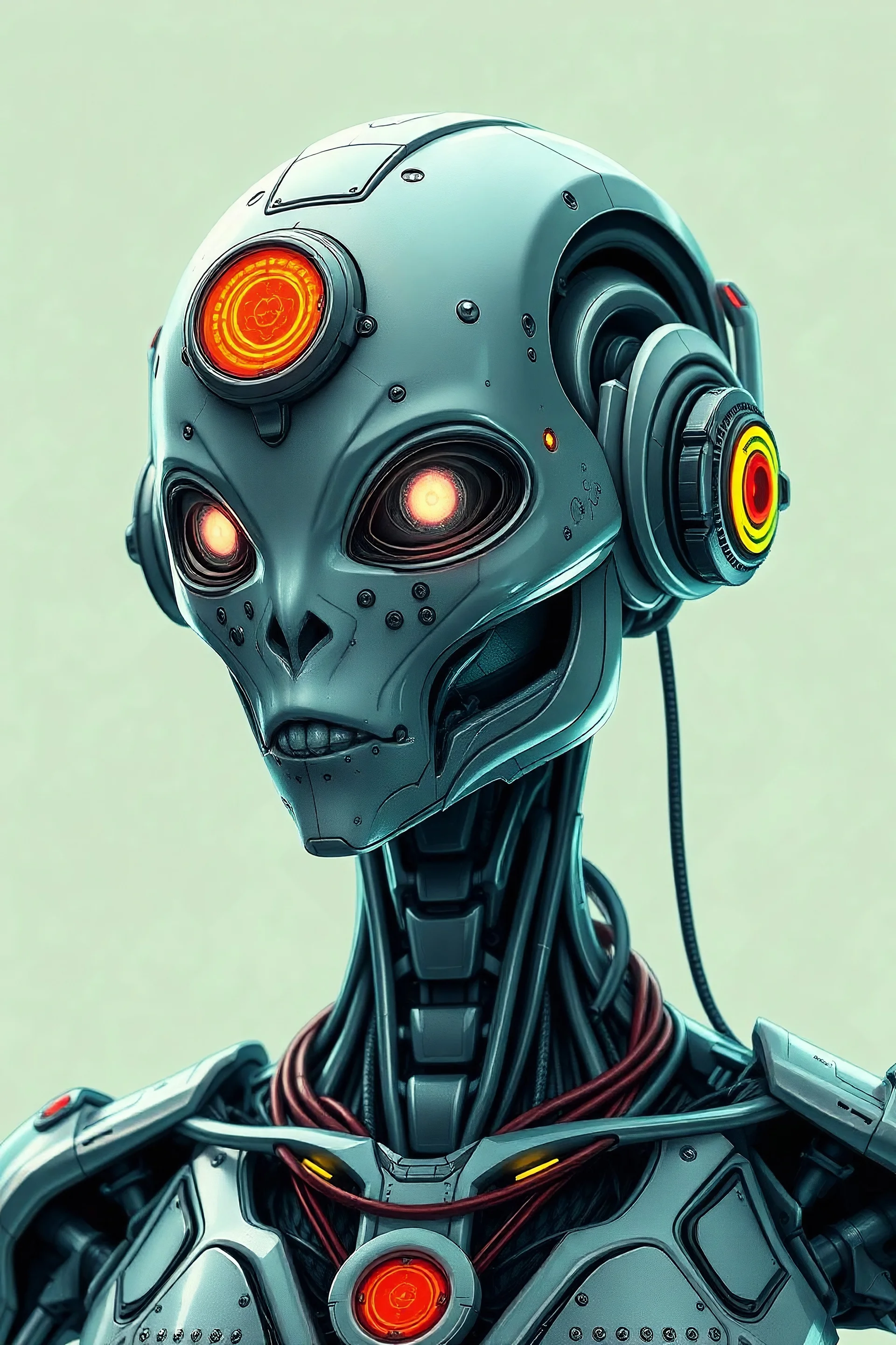 Cybernetic alien