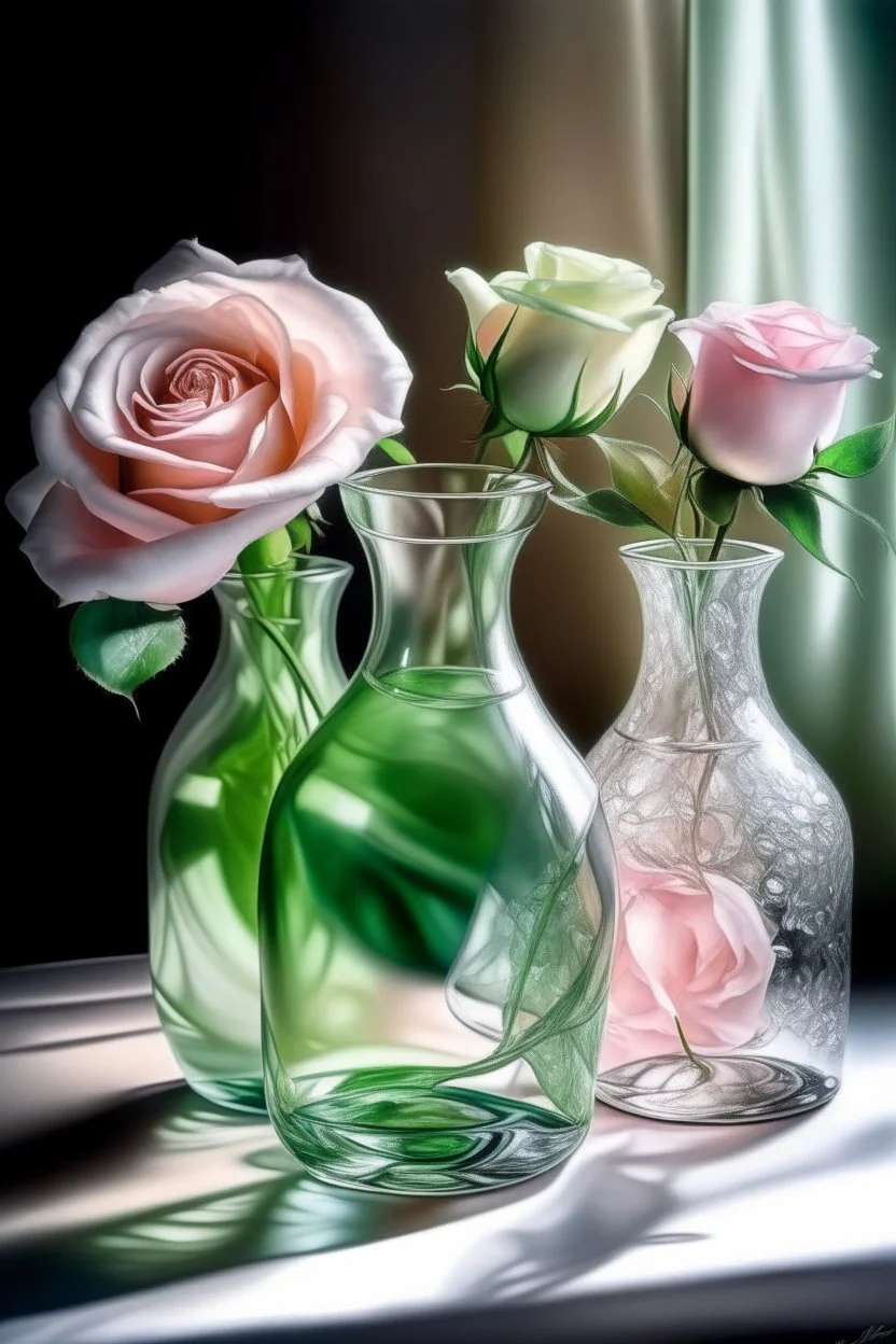 excellence, watercolor, glow, transparency hyper realistic, beautiful, lumen, professional photo, beautiful, 3d, realistic, 64k, high resolution,high detail, cgi, hyperrealism,f/16, 1/300s. highly detailed digital painting, colors:white, silver, gray,delicate pink, delicate green, delicate blue, beige, lace muted, delicate, pastel photorealistic painting,landscape painting watercolor, watercolor, landscape, tenderness, pastel