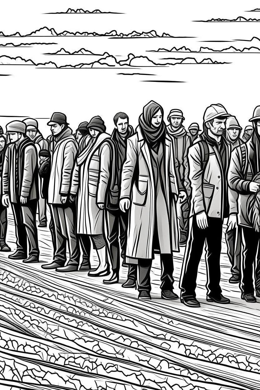 people stranded with nothing